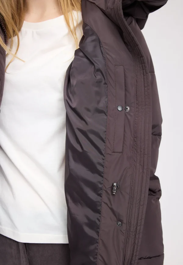 Mazine - Waves Quilt puffer - Eggplant