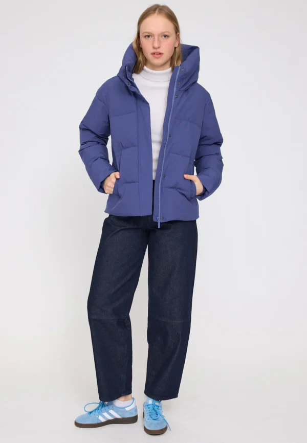 Mazine - Basic Puffer Jacket - Violet Blue