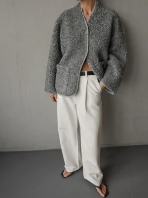 Club l'Avenir - Jacket Athena'CL - Grey Melee