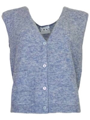 TWNS the label - Castlerock Sleeveless vest - Skyblue