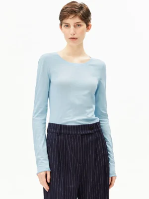 Armed Angels - T-shirt lange mouw Einiaara - Blue Glow