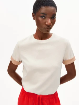 Armed Angels - T-shirt Un-Wasted - Undyed/Cinnamon